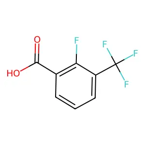 2-氟-3-(三氟甲基)苯甲酸 structure