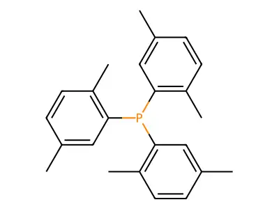 Tris(2,5-dimethylphenyl)phosphine structure