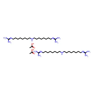 Iminoctadine Triacetate structure