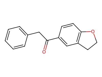 Ethanone, 1-(2,3-dihydro-5-benzofuranyl)-2-phenyl- structure