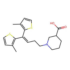 Tiagabine structure