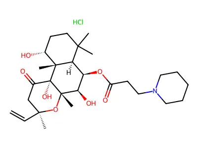 1H-Naphtho(2,1-b)pyran, 1-piperidinepropanoic acid, deriv. structure