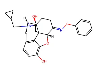 Naltrexone phenyl oxime structure