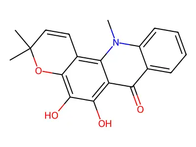 5-Hydroxynoracronycine structure