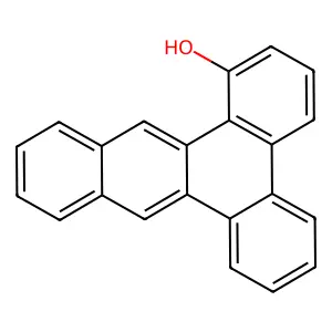 1-Hydroxydibenz(a,c)anthracene structure