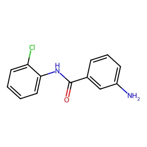 3-amino-N-(2-chlorophenyl)benzamide structure