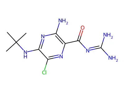 5-(N-tert-Butyl)amiloride structure