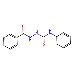 1-Benzoyl-4-phenylsemicarbazide structure