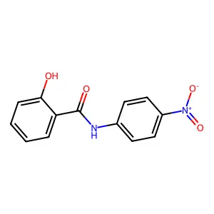 2-Hydroxy-N-(4-nitrophenyl)benzamide structure