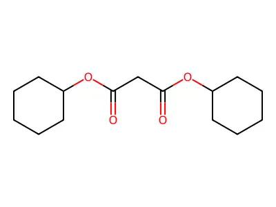1,3-Dicyclohexyl propanedioate structure