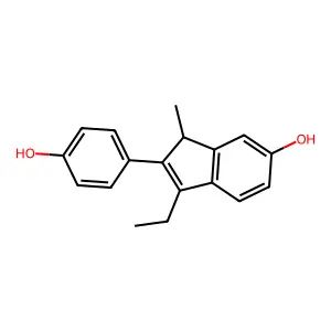 (R)-Indenestrol A structure
