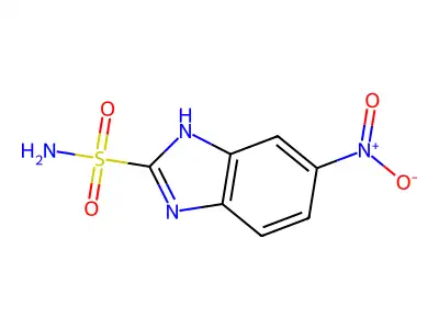 1H-Benzimidazole-2-sulfonamide, 5-nitro- structure