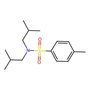 p-Toluenesulfonamide, N,N-diisobutyl- structure