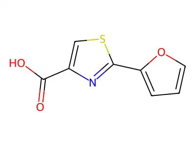 2-(2-Furanyl)-4-thiazolidinecarboxylic acid structure