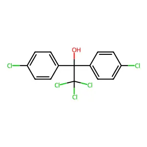 三氯杀螨醇 structure