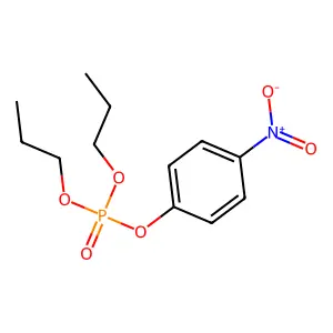 磷酸4-硝基苯基二丙酯 structure