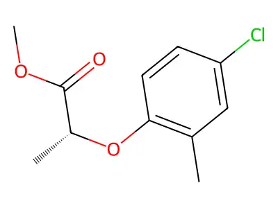 Mecoprop methyl ester structure