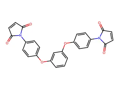 1,3-Bis(4-maleimidophenoxy)benzene structure