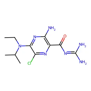 5-(N-乙基-N-异丙基)阿米洛利 structure