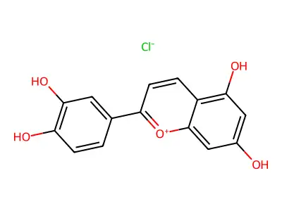 木犀草定 structure