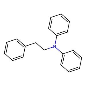 N,N-二苯基苯乙胺 structure