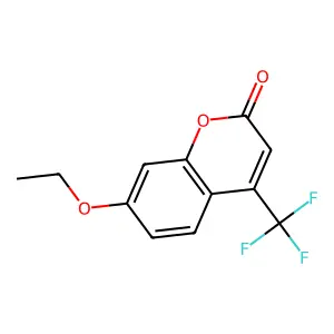 7-Ethoxy-4-trifluoromethylcoumarin structure