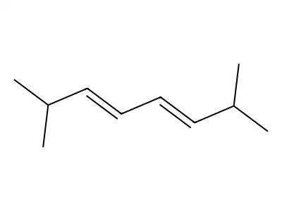 (3E,5E)-2,7-Dimethyl-3,5-octadiene structure