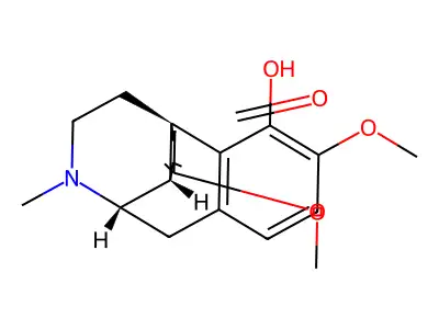 风龙碱 structure