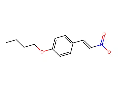1-Butoxy-4-(2-nitro-vinyl)-benzene structure