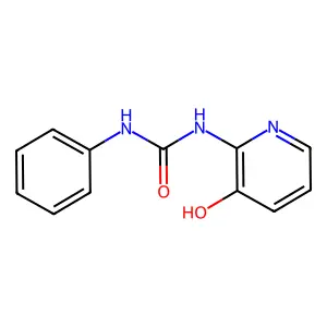Urea, N-(3-hydroxy-2-pyridinyl)-N'-phenyl- structure