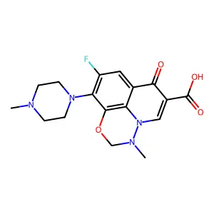 马波沙星 structure