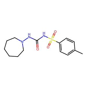 妥拉磺脲 structure