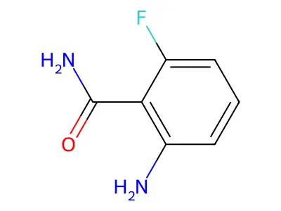 2-Amino-6-fluorobenzamide structure