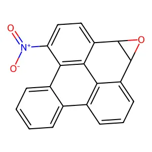 4,5-Epoxy-1-nitro-4,5-dihydrobenzo(e)pyrene structure