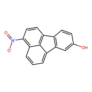 3-Nitrofluoranthen-8-ol structure