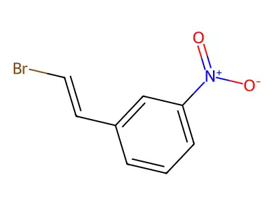 1-(2-Bromovinyl)-3-nitrobenzene structure