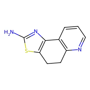 4,5-二氢噻唑并(4,5-f)喹啉-2-胺 structure