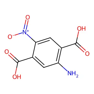2-Amino-5-nitroterephthalic acid structure