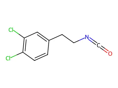 1,2-Dichloro-4-(2-isocyanatoethyl)benzene structure