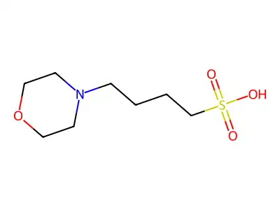 4-Morpholinobutane-1-sulfonic acid structure