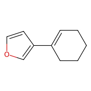 3-(Cyclohex-1-enyl)-furan structure