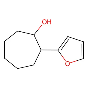 2-(Furan-2-yl)cycloheptan-1-ol structure