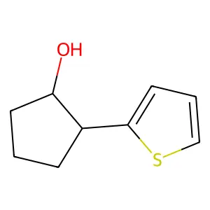 2-(2-Hydroxycyclopentyl)-thiophene structure