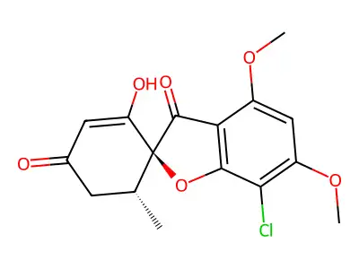 灰黄霉酸 structure