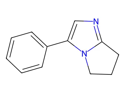 3-phenyl-6,7-dihydro-5H-pyrrolo[1,2-a]imidazole structure