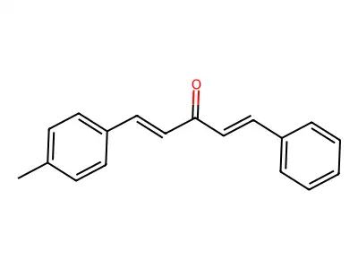 1,4-Pentadien-3-one, 1-(4-methylphenyl)-5-phenyl- structure