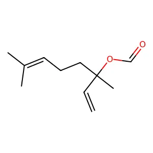Linalool formate structure