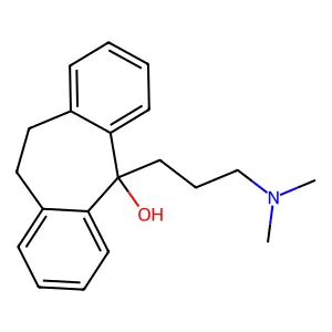Amitriptynol structure