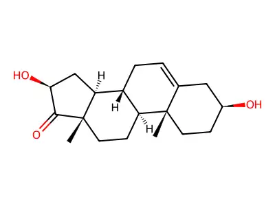 16?-Hydroxy dhea structure