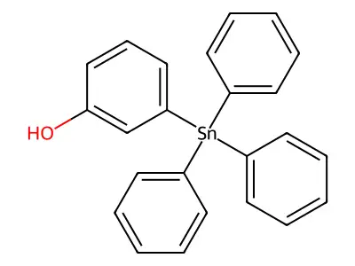 3-(Triphenylstannyl)phenol structure